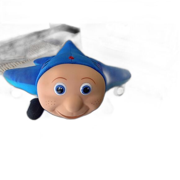Jay Jay the Jet Plane 1999 Blue Rubber Faced Plush Stuffed Kidpower NWT - Picture 2 of 10